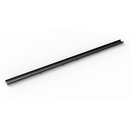 Infinity Drain R 6560 BK 60" Open Ended Tile Insert Frame only in Matte Black